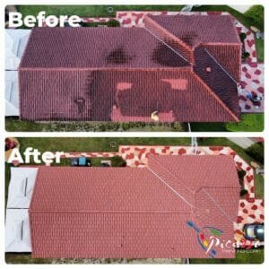 Roof Pressure Washing B:A